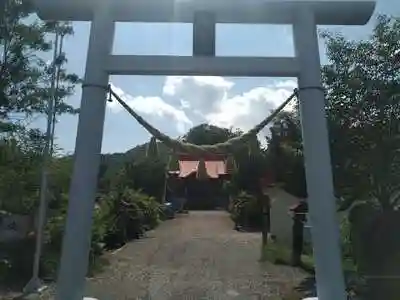 丸瀬布神社の鳥居