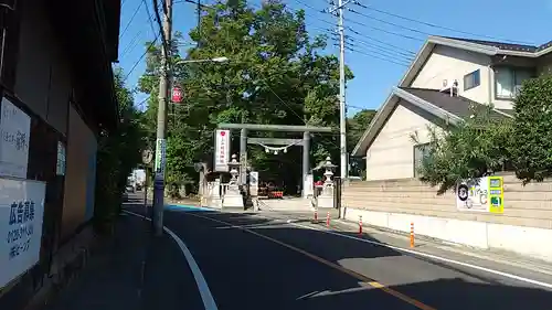 上野総社神社の鳥居