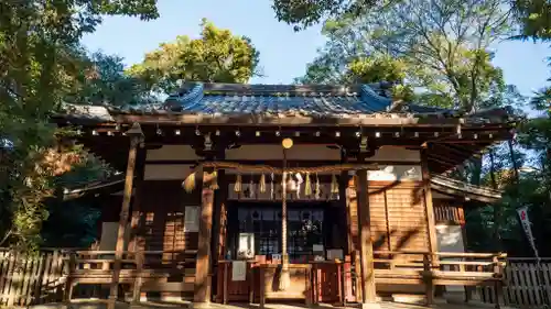 安居神社の本殿