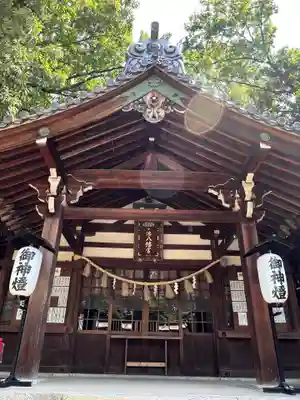 蝮ヶ池八幡宮の本殿・本堂