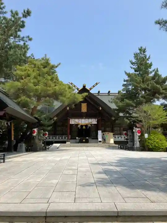 北見神社の本殿・本堂