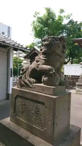 白髭神社の狛犬