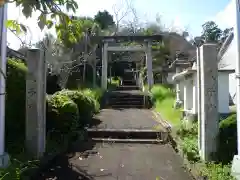 八柱神社の鳥居