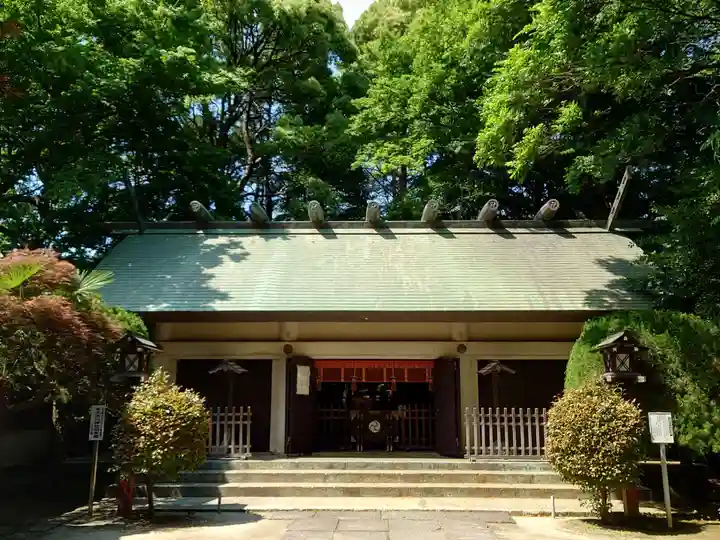 本太氷川神社の本殿・本堂