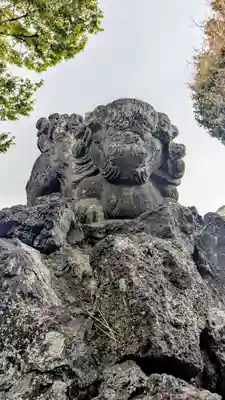 菊田神社の狛犬