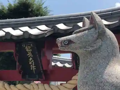 稲荷神社の狛犬