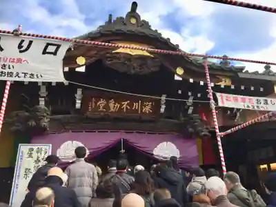 成田山深川不動堂（新勝寺東京別院）の初詣