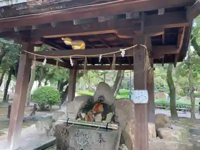 豊國神社の手水舎
