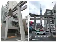 牛嶋神社の鳥居