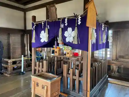 刑部神社の本殿・本堂