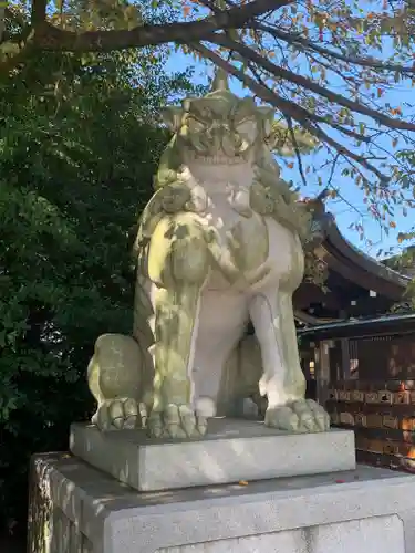 寒川神社の狛犬