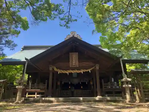 國津比古命神社の本殿