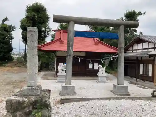 征矢神社の鳥居