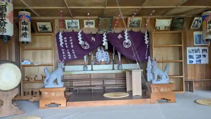 稲荷神社の本殿・本堂