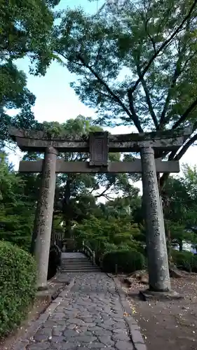 大原八幡宮の鳥居