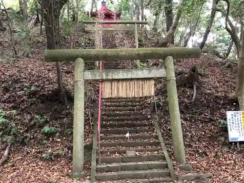 小山稲荷神社の鳥居