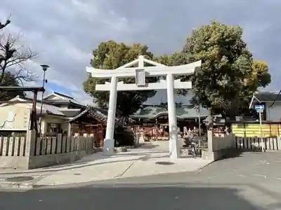 比枝神社の鳥居