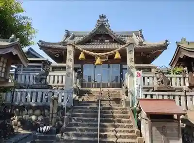 村國真墨田神社の本殿