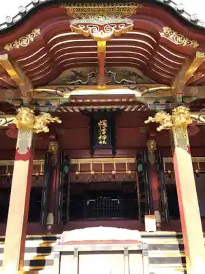 根津神社の本殿・本堂