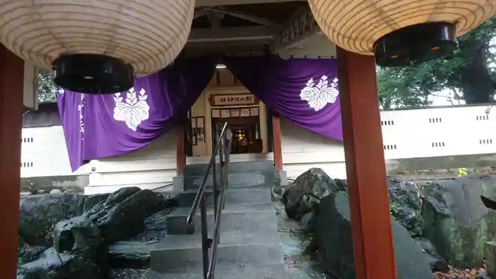 別小江神社の本殿・本堂