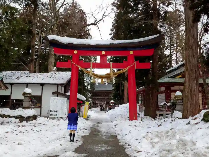 伊佐須美神社の鳥居