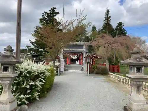 大鏑矢神社の鳥居