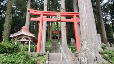入谷八幡神社の鳥居