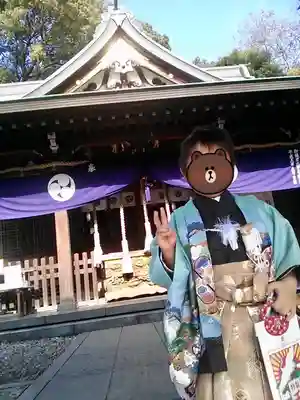 鳩ヶ谷氷川神社の七五三参