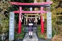 新屋山神社の鳥居
