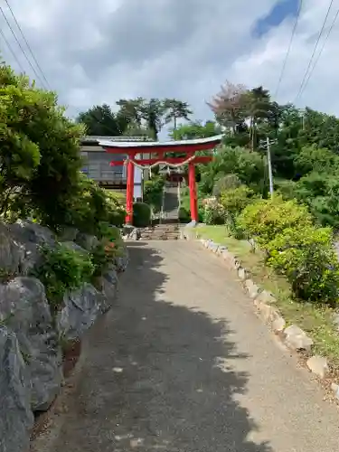 三騎神社の鳥居