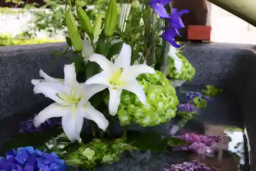 三津厳島神社の手水舎
