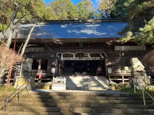 河口浅間神社の本殿・本堂