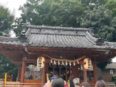 川越熊野神社の本殿・本堂