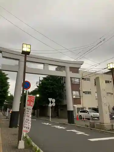 葛飾八幡宮の鳥居