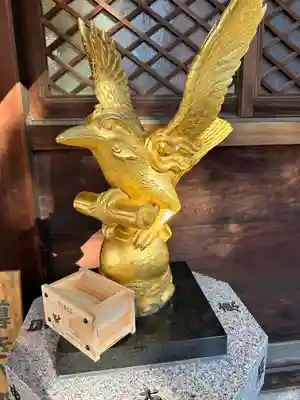 奥田神社の狛犬