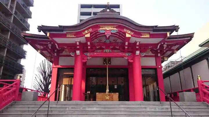 成子天神社の本殿・本堂