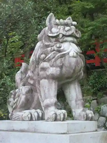 建勲神社の狛犬