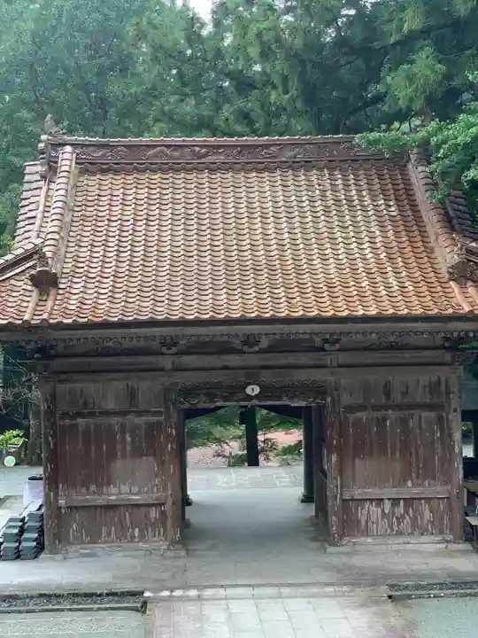 明石寺の山門・神門