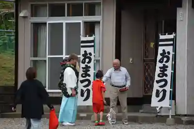 尻岸内八幡神社のお祭り