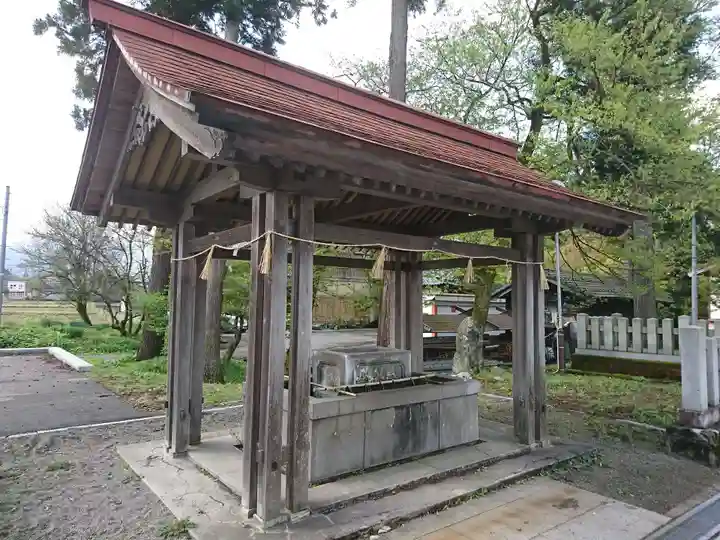 篠座神社の手水舎