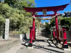 鳥屋野神社の鳥居