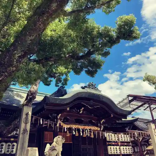 石切劔箭神社の本殿