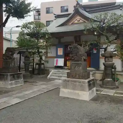 穏田神社の本殿・本堂