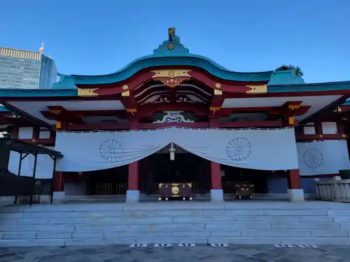 日枝神社の本殿・本堂