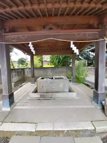 野木神社の手水舎