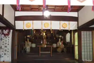 芦屋神社の本殿・本堂