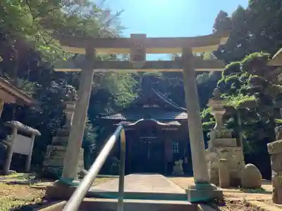 矢口神社の鳥居