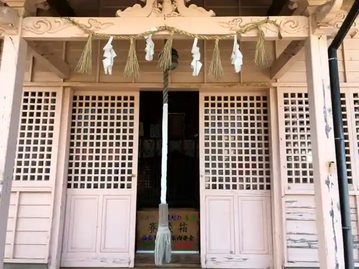 國津意加美神社の本殿・本堂