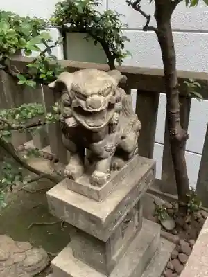 柳里神社の狛犬