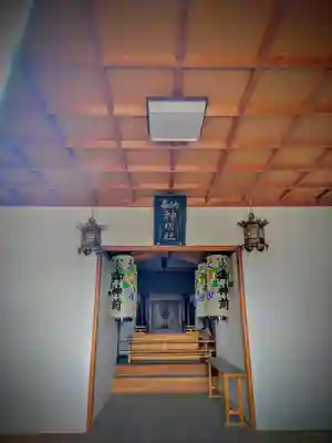 神明社(南奥田町)の本殿・本堂